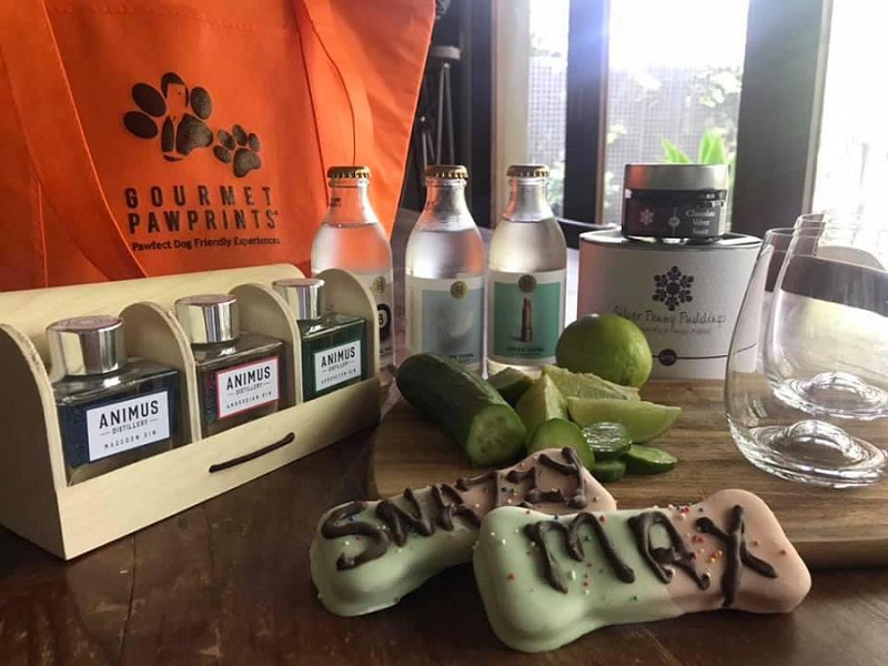 Virtual Doggy Gin and Food Experience
